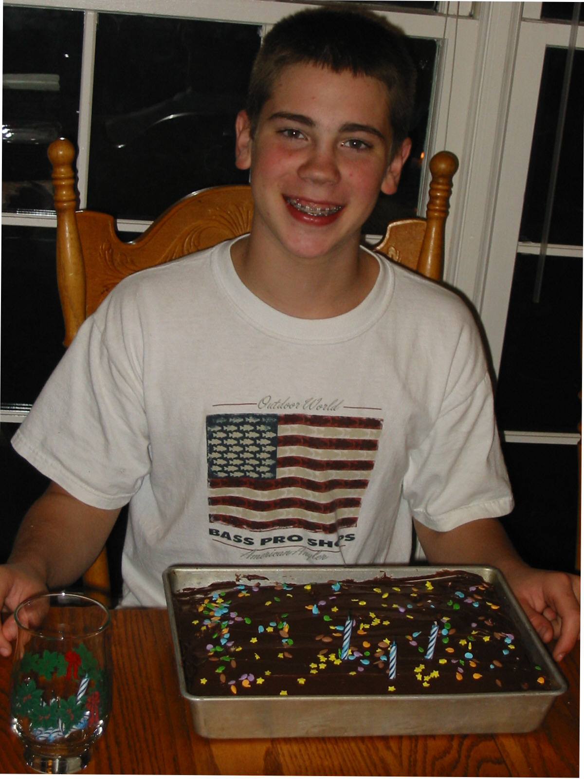 Bryan's 14th birthday.